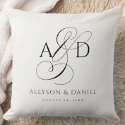 Custom monogrammed pillows and family heirlooms adding a personal touch to your VIP lounge.